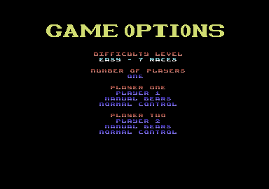 Lotus Esprit Turbo Challenge screenshot 3 for Commodore 64